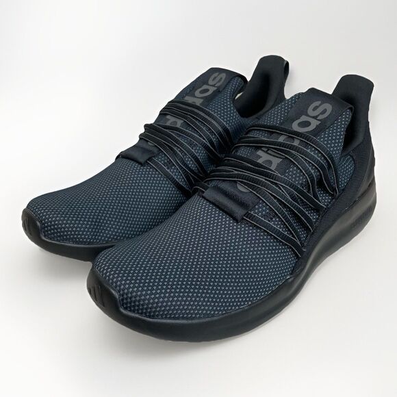 Adidas Men’s Lite Racer Adapt 7.0 Running Sneakers Black/Grey Sz 10 New IE6327
